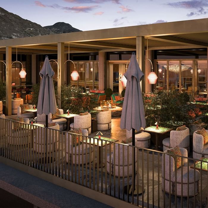 Terrace at Falkensteiner Hotel Bozen